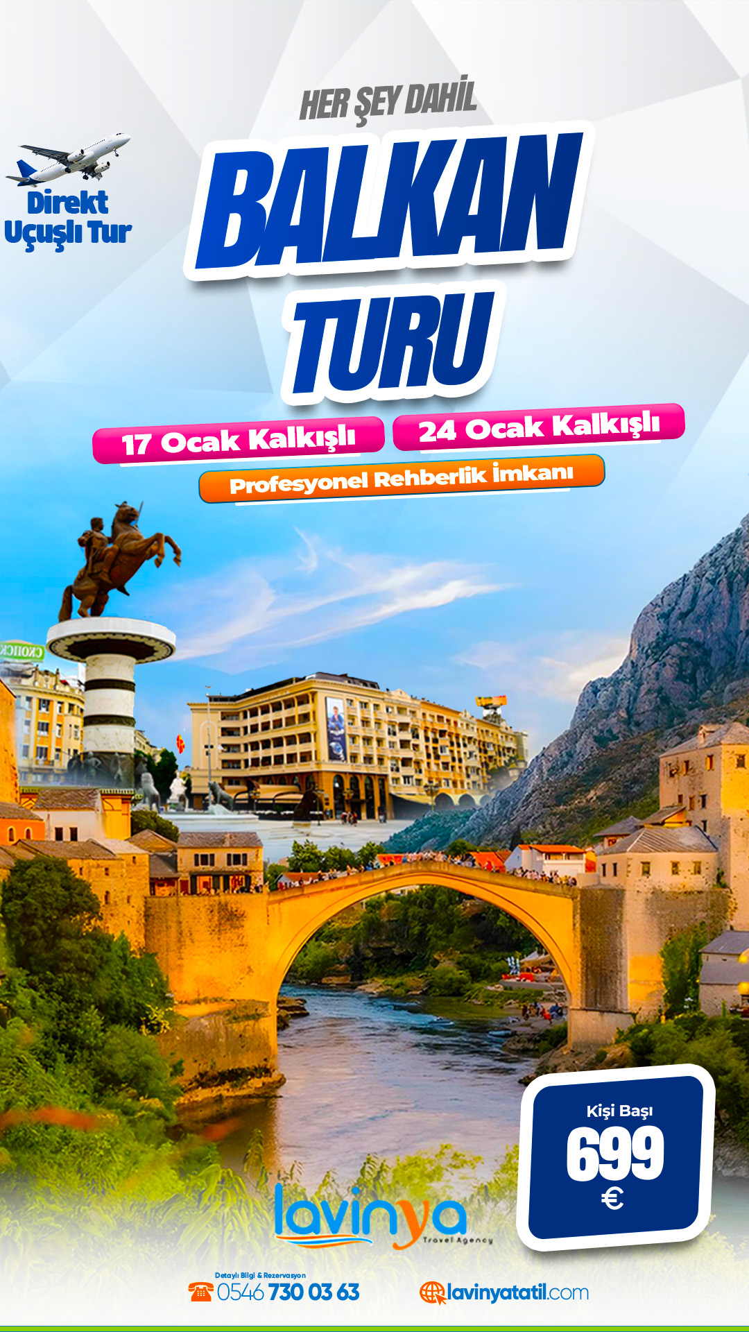 Vizesiz Balkanlar Turu