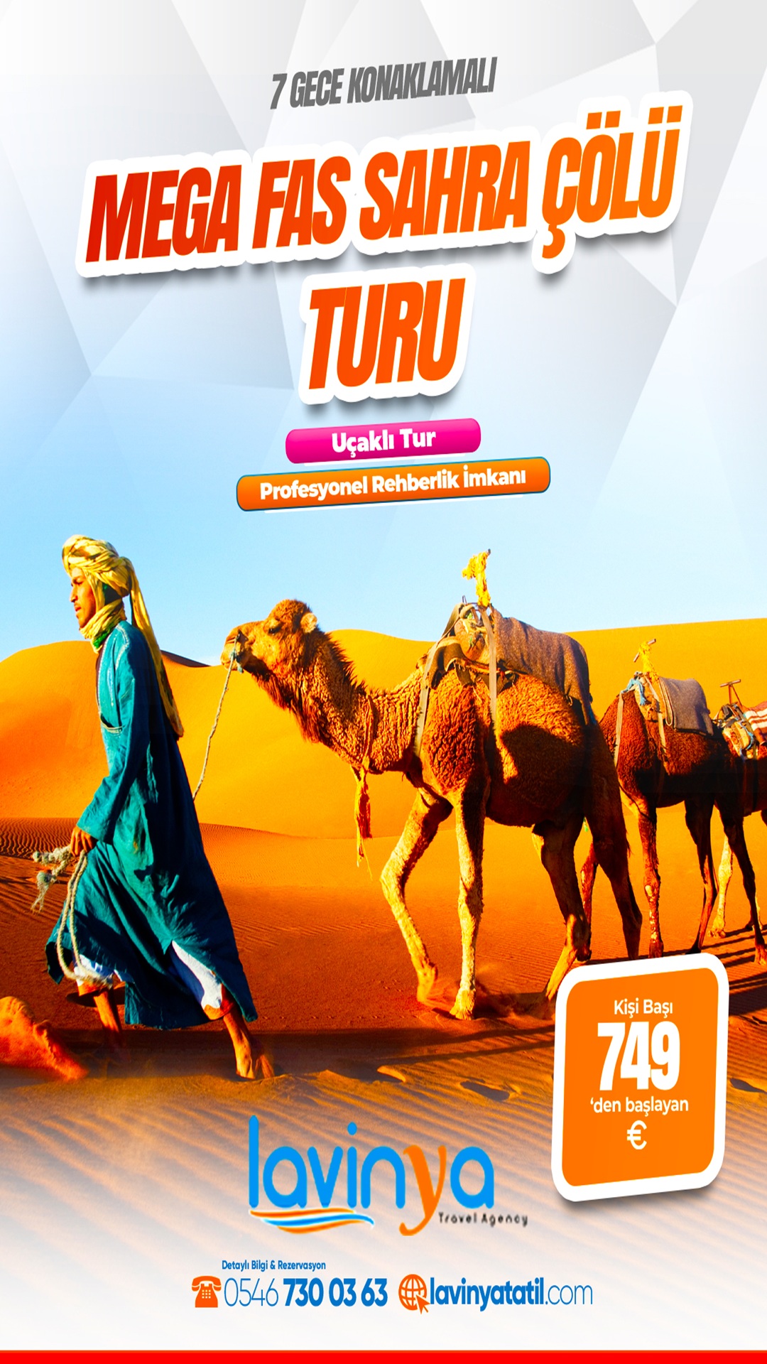 MEGA FAS &SAHRA ÇÖLÜ TURU (VIZESIZ)