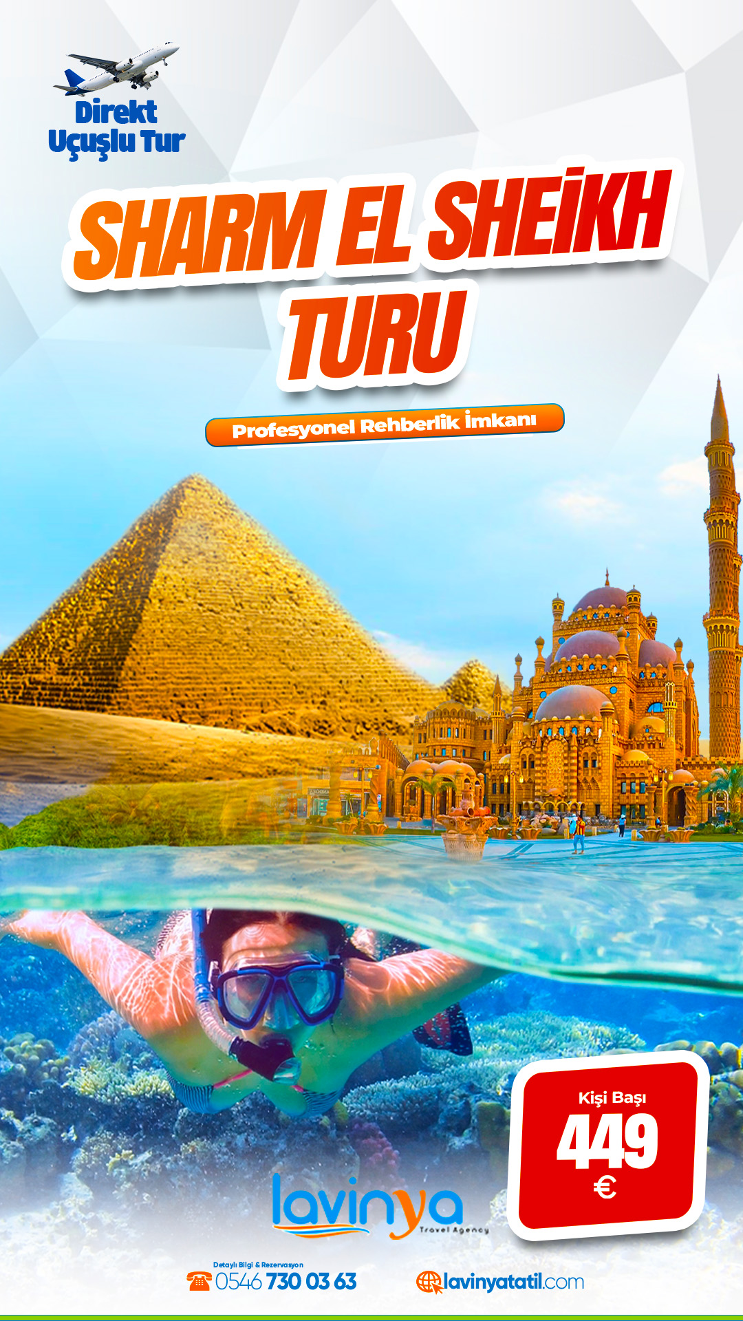 SHARM EL SHEIKH &KAHİRE TURU