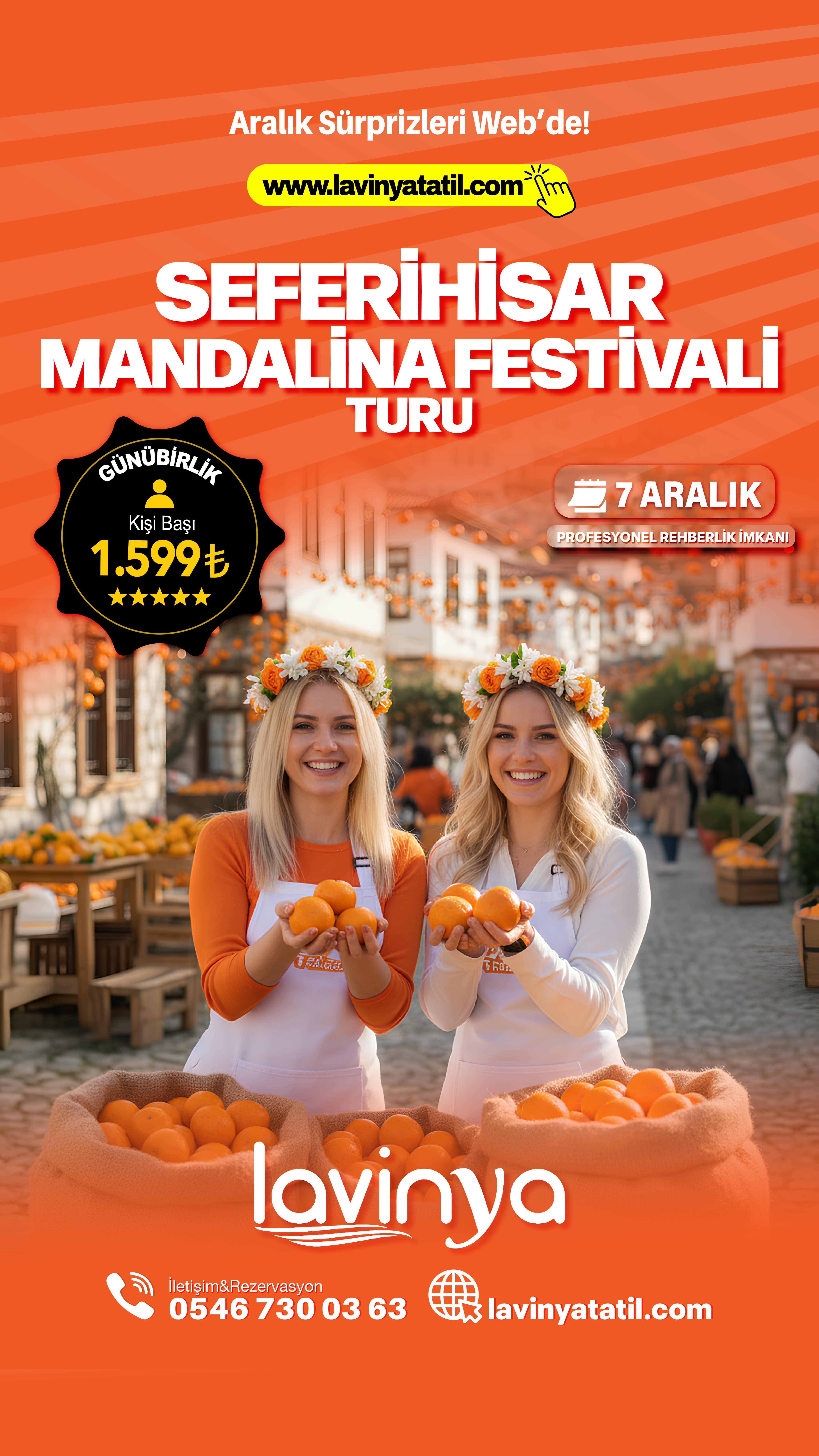 Seferihisar Mandalina Festivali Turu
