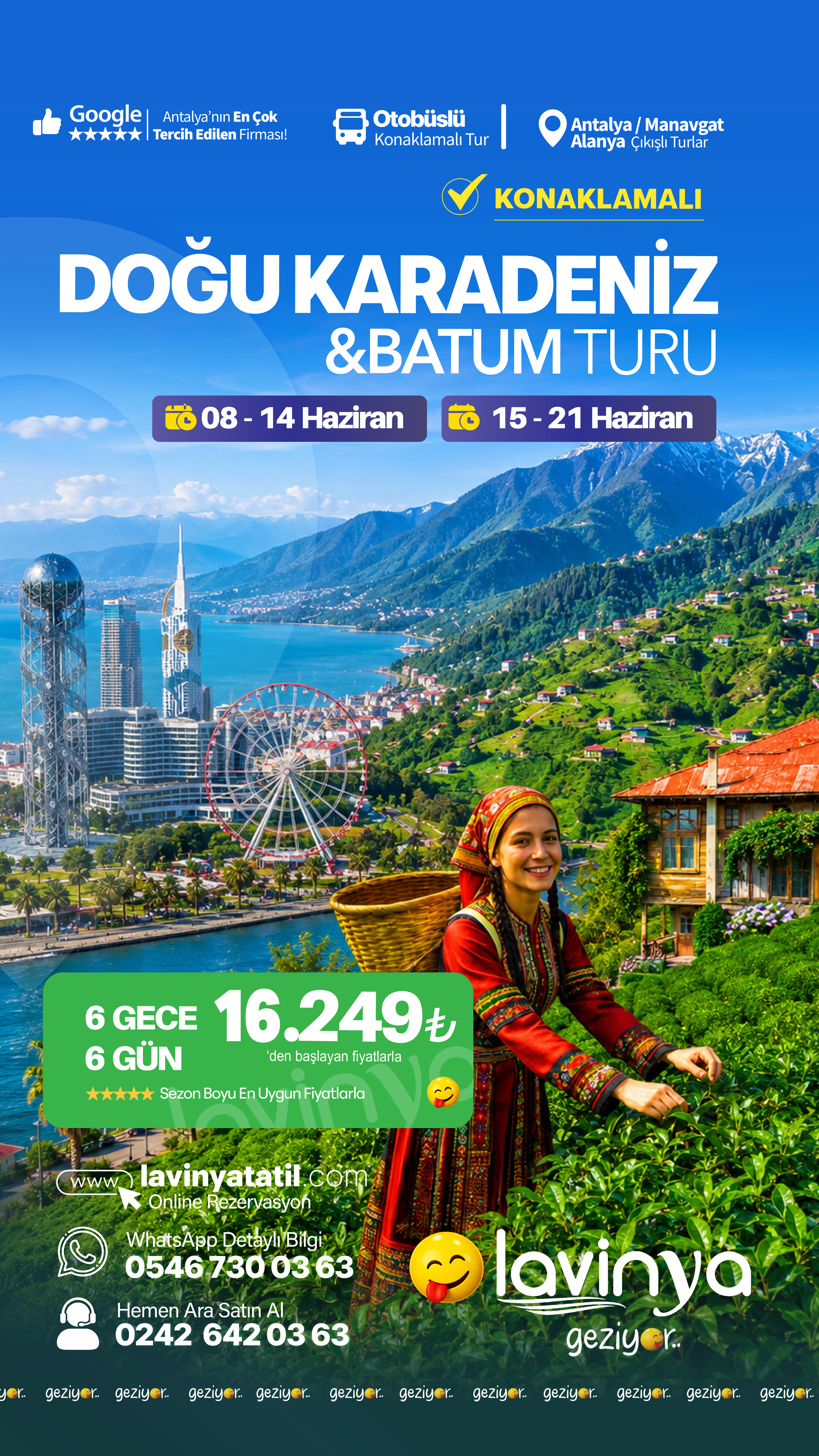 Doğu Karadeniz &Batum Turu