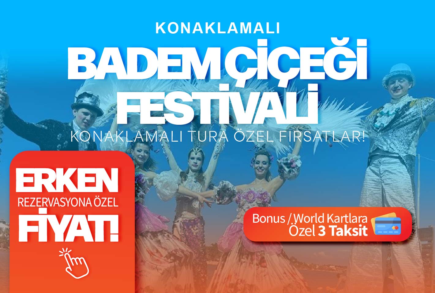 Konaklamalı Datça Badem Çiçeği Festivali