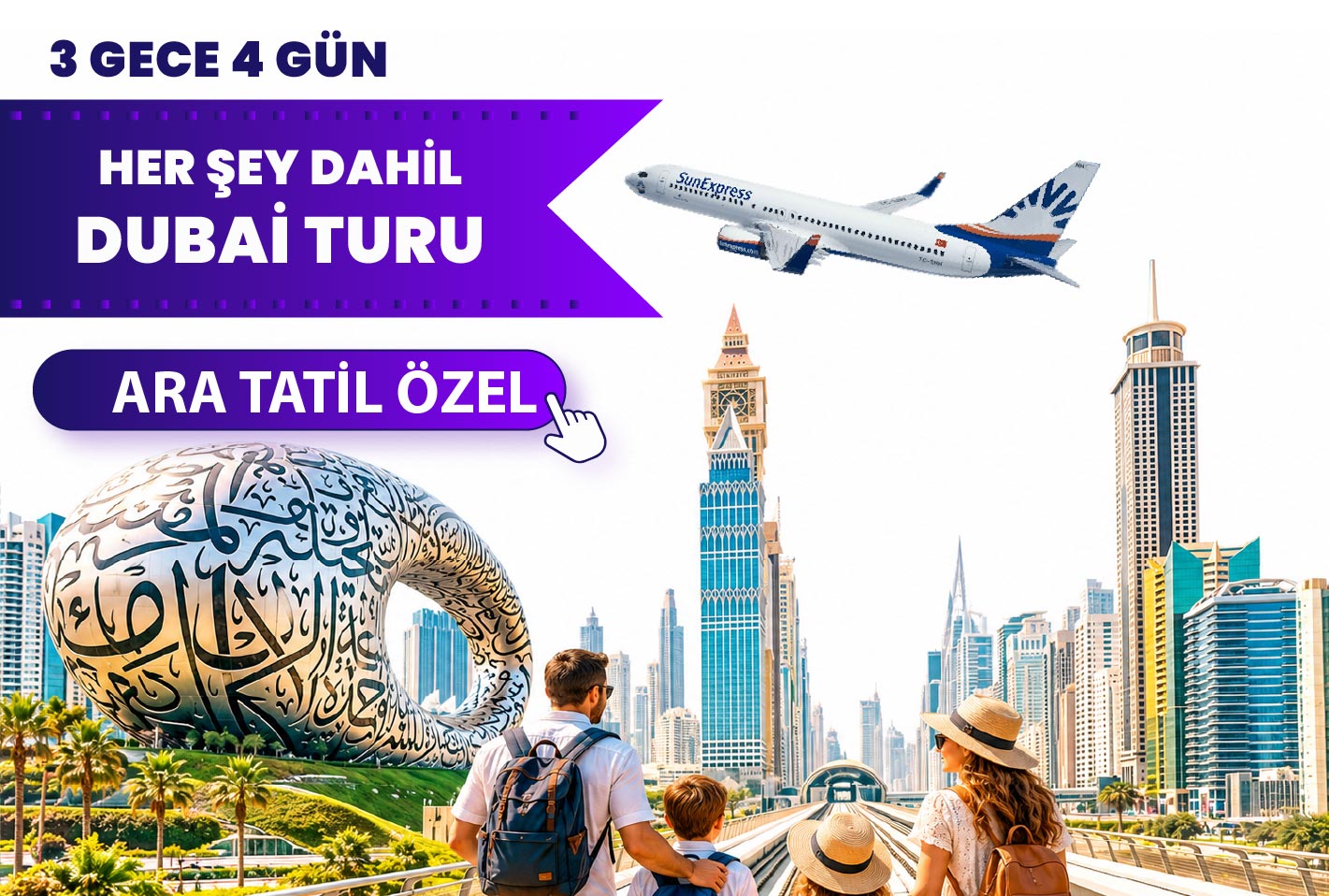 ANTALYA'DAN DİREKT HER ŞEY DAHİL DUBAİ (ARA TATİL)