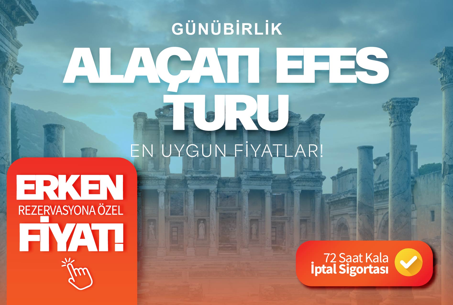 Alaçatı / Çeşme / Efes / Şirince Turu