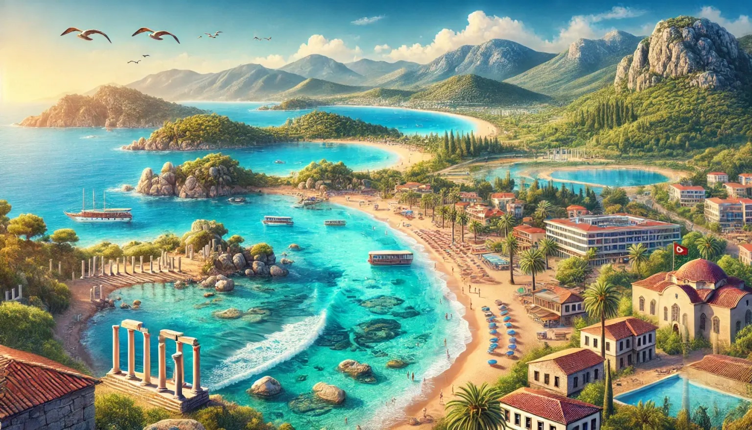 GÜNÜBİRLİK DATÇA-MARMARİS-AKYAKA TURU